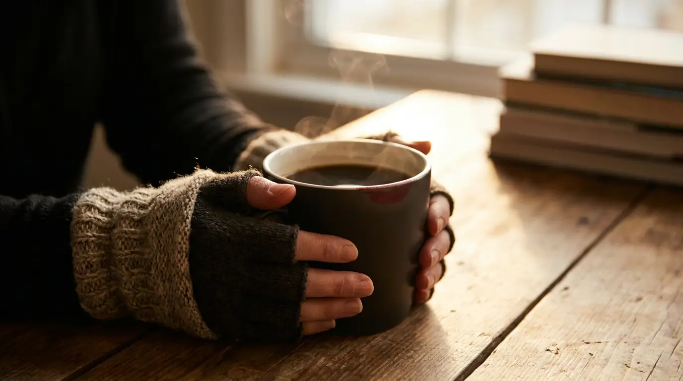 Morning coffee — one of the daily acid attacks on enamel